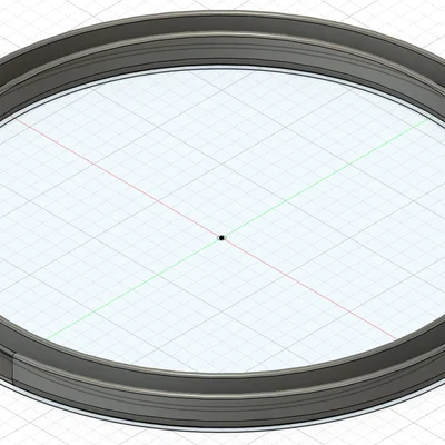 Vành bảo vệ an toàn cho máng ăn cho chim 3D (Bird Feeder Rim)