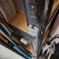 Móc treo đồ thông minh cho kệ sắt V lỗ (sử dụng dây thít) - Thumbnail 2