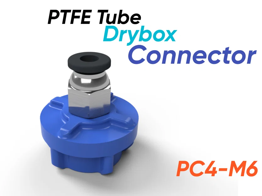 Đầu nối ống PTFE cho Drybox - Phụ kiện cần thiết cho máy in 3D - Image 1