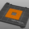 Khóa chốt/Đai giữ thanh ray hàng rào nhựa cho trụ 5 inch - Thumbnail 1