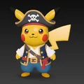 Mô hình 3D Pikachu Cướp Biển (Pikachu Pirate) siêu đáng yêu - Thumbnail 2