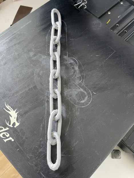 Mô hình dây xích linh hoạt Flexi Chain in 3D - Dễ in, giải trí - Image 1