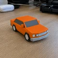 Mô hình ô tô đồ chơi low-poly 3D cực chất để trang trí - Thumbnail 3