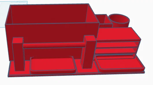 Khay Đựng Vật Dụng Để Bàn Đa Năng - Phụ Kiện In 3D Gọn Gàng - Image 2