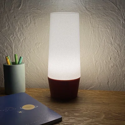 Đèn Bàn Hình Nón Ribbed Vase Mode (E26/E27/E14)