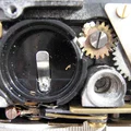 Giá/khay pin cho Olympus 35RC dùng pin 675 - Thumbnail 2