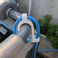 Dẫn ống & giá đỡ cho khung hồ bơi (Pool Frame) Ø50mm - Thumbnail 2