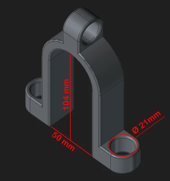 Dẫn ống & giá đỡ cho khung hồ bơi (Pool Frame) Ø50mm - Image 3