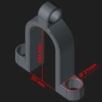 Dẫn ống & giá đỡ cho khung hồ bơi (Pool Frame) Ø50mm