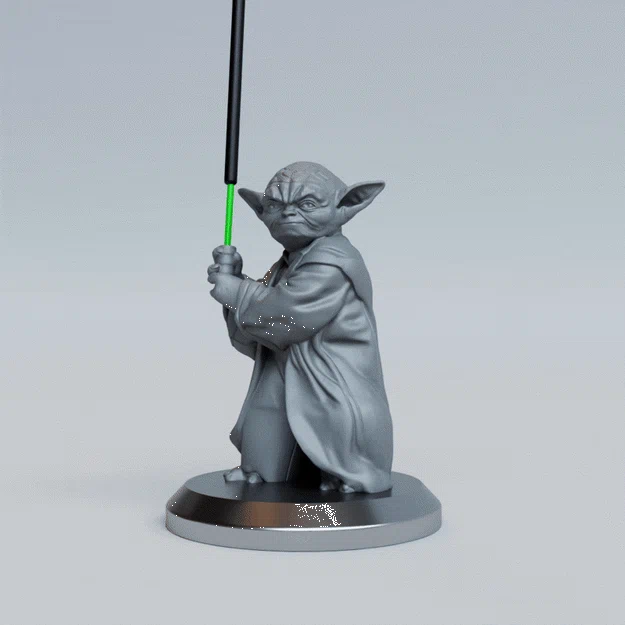 Giá Đỡ Nhang Yoda – Fan Art (Star Wars) - Image 1