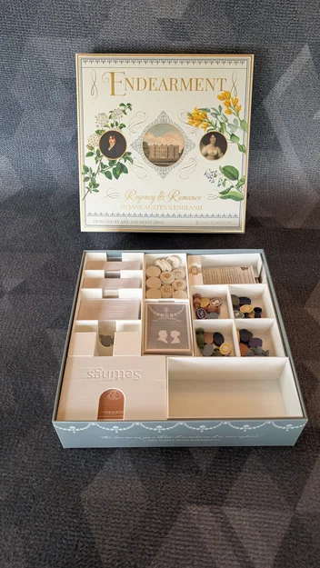 Bộ khay 3D sắp xếp board game Endearment tiện lợi và gọn gàng - Image 2
