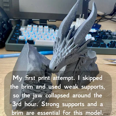 Giá đỡ tay cầm DualSense đầu rồng (Dragon Head DualSense Controller Stand)