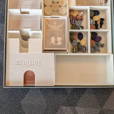 Bộ khay 3D sắp xếp board game Endearment tiện lợi và gọn gàng