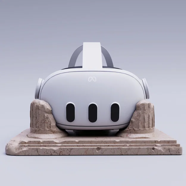 Olympos VR Shrine – Stand Meta Quest 3 cho Headset + Controllers - Image 3