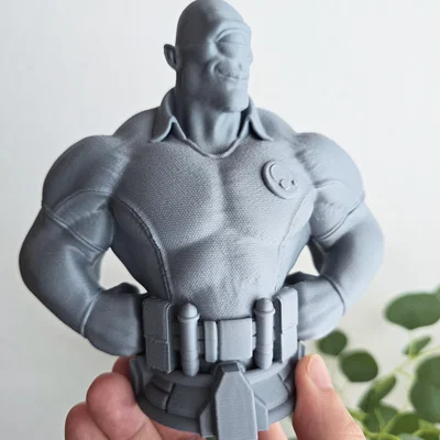 Mô hình 3D Allen the Alien (Invincible) in chất lượng cao