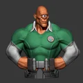 Mô hình 3D Allen the Alien (Invincible) in chất lượng cao - Thumbnail 4