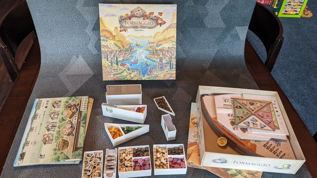 Insert hộp game Formaggio và Fromage (Board Game Insert) - Image 1
