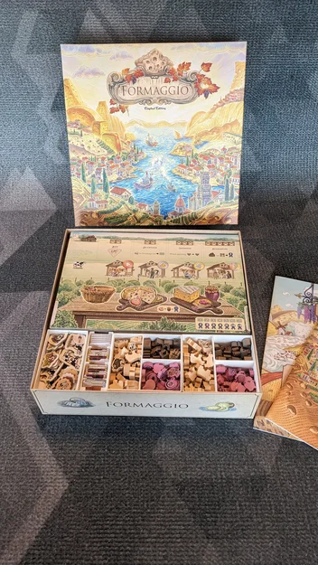 Insert hộp game Formaggio và Fromage (Board Game Insert) - Image 2