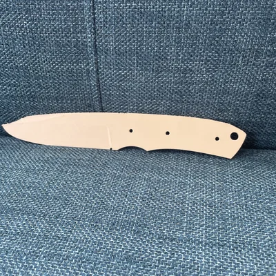 Mô hình phôi dao Bushcraft (Knife Blank) hỗ trợ thử nghiệm gia công