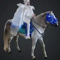 Mô hình 3D người phụ nữ cưỡi ngựa huyền bí (Frau auf einen pferd) - Thumbnail 3