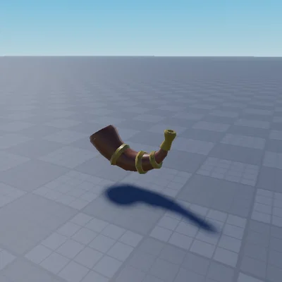 Mô hình sừng chiến trận Roblox Rivals WarHorn in 3D cực chất