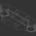 Ngàm gắn ADXL345 cho bed Ender-3 (bed mount) - Thumbnail 3