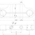 Ngàm gắn ADXL345 cho bed Ender-3 (bed mount) - Thumbnail 4