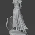 Wood Elf (Tiên Rừng) – Mẫu tượng fantasy để in 3D - Thumbnail 3