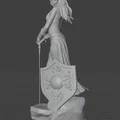 Wood Elf (Tiên Rừng) – Mẫu tượng fantasy để in 3D - Thumbnail 4