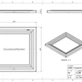 Khung Vuông 20x20 cm — Cửa Sổ 15x15 cm - Thumbnail 2