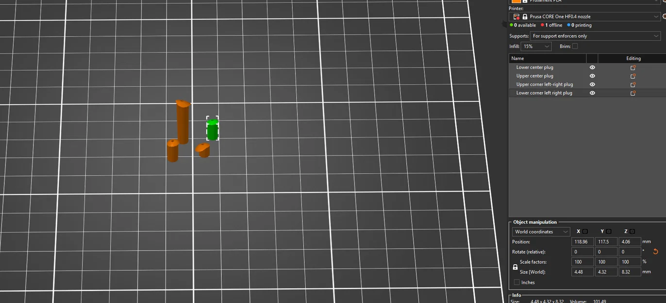 Steam controller screw pegs v1 - Image 1
