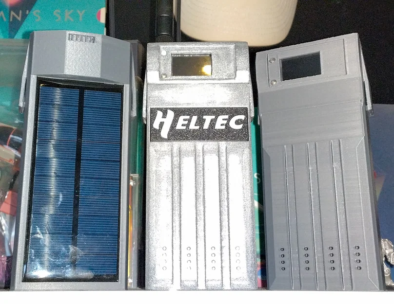Vỏ Heltec T114 làm mát gió + năng lượng mặt trời pin 10.000mAh - Immortal - Image 4