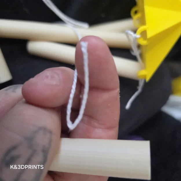 Chuông gió ống rỗng hình ngôi sao (star tube wind chime) - Image 3