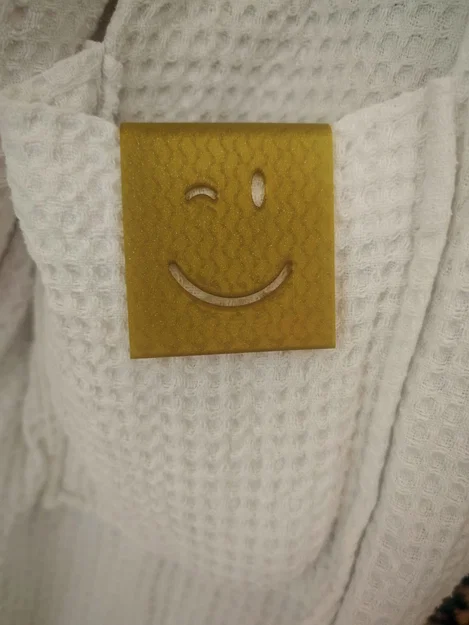 Smiley Clips - Kẹp đánh dấu áo choàng tắm 3D dễ thương - Image 2