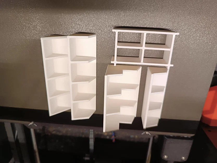 Bộ sưu tập kệ mini trang trí nhà búp bê (Dollhouse furniture) - Image 3