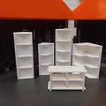 Bộ sưu tập kệ mini trang trí nhà búp bê (Dollhouse furniture) - Thumbnail 5