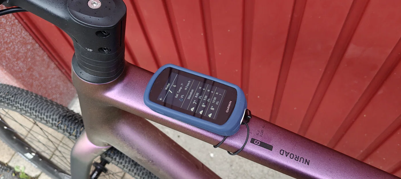 Ngàm gắn Garmin Edge lên ống trên (Top Tube) 64mm - Image 2