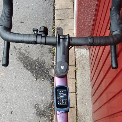 Ngàm gắn Garmin Edge lên ống trên (Top Tube) 64mm