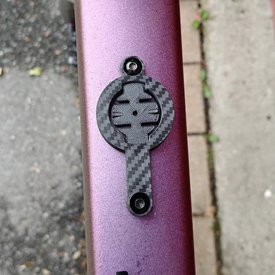 Ngàm gắn Garmin Edge lên ống trên (Top Tube) 64mm