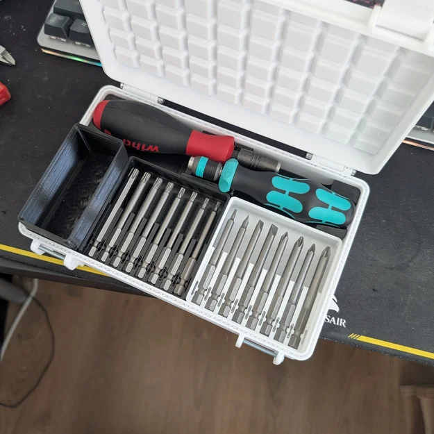 Khuôn mẫu 3D Wera 838 RA-R M: Giải pháp sắp xếp dụng cụ chuyên nghiệp - Image 1