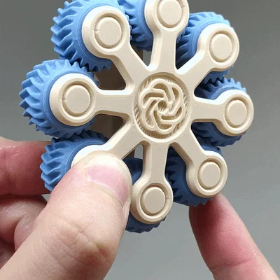 Gear Fidget (8 bánh răng)