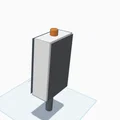 Mô hình loa PA thiết kế 3D tối giản (PA speaker) - Thumbnail 1