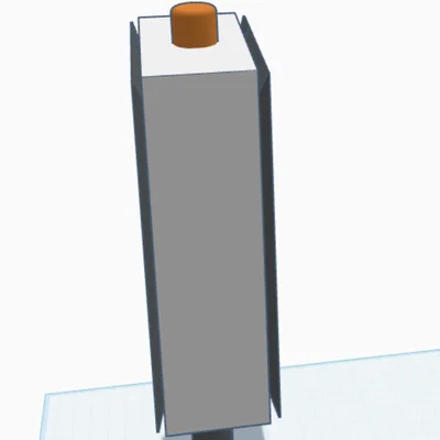 Mô hình loa PA thiết kế 3D tối giản (PA speaker)
