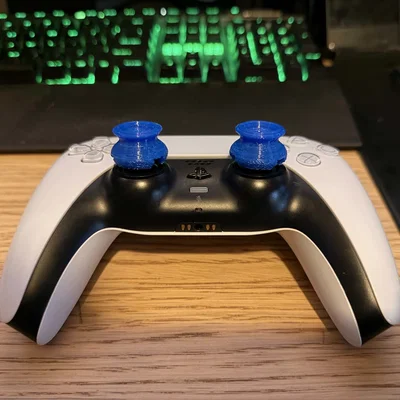 Bọc cần điều khiển PS5 (Thumb grips) in 3D bằng nhựa TPU cực nhạy