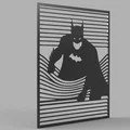 Tranh treo tường Dark Knight Shadow Wall Art - Thumbnail 2