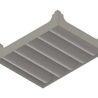 Giá đỡ cuộn Dime Mỹ xếp chồng (Stackable Rolled Dime Holder)