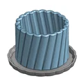 Chậu xoắn Helical Planter & Tray - Thumbnail 5