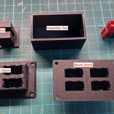 Anderson Power Pole Panel Mount (Gá gắn panel)