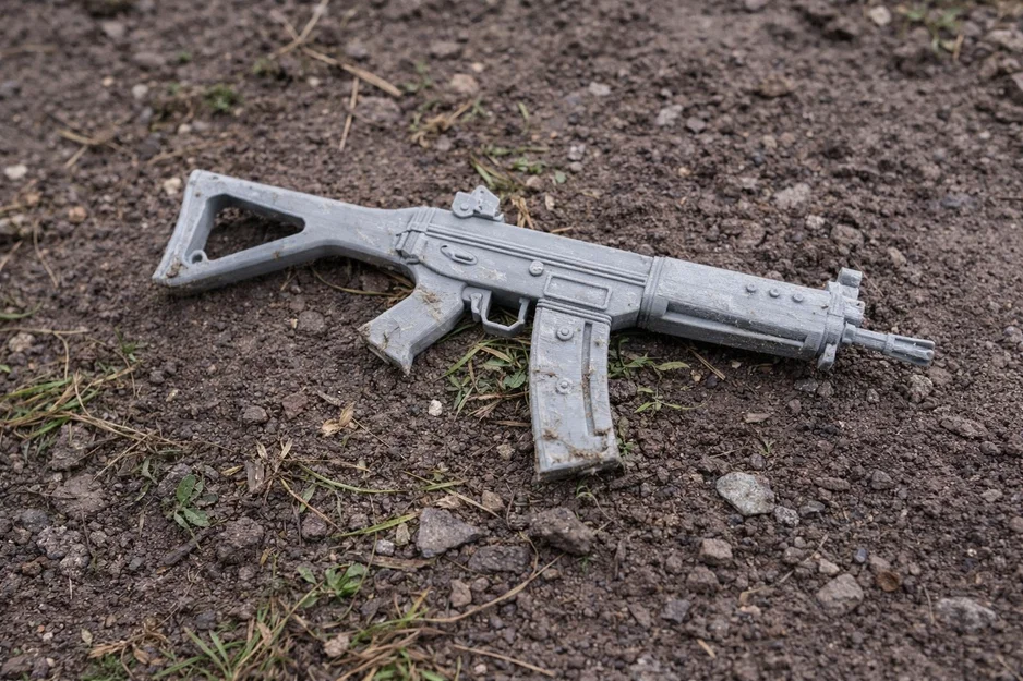 Sig Sg 552 – Model súng trường tấn công 3D tỷ lệ 1:1 - Image 1