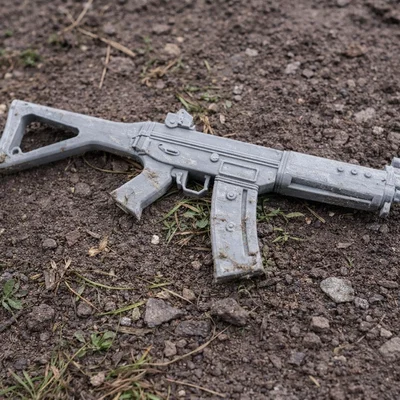 Sig Sg 552 – Model súng trường tấn công 3D tỷ lệ 1:1